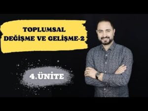 TOPLUMSAL DEĞİŞME VE GELİŞME 2 KONU ANLATIMI AYT FELSEFE FELSEFE