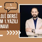 SOSYOLOJİ DERSİ 1.DÖNEM 1.YAZILI SINAVI 1.SENARYO